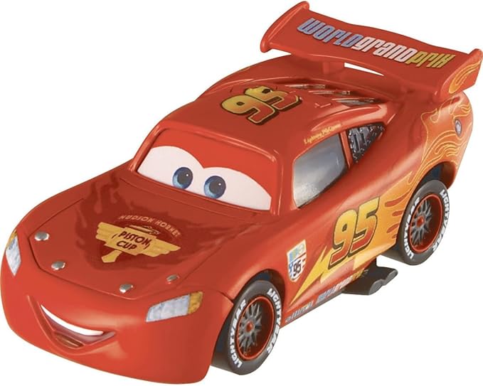 Disney Pixar Cars Lightning McQueen with Racing Wheels