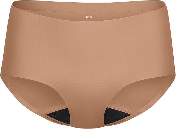 KNIX Women Leakproof Period Underwear Boyshort – Heavy Flow Protection, Absorbs 4–7 Super Tampons