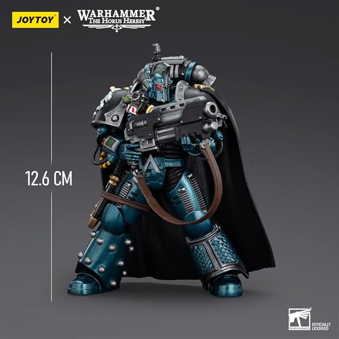 JOYTOY Warhammer The Horus Heresy Alpha Legion Saboteur Consul - 1:18 Scale 5in Action Figure Mecha Joy Toy Collection Model
