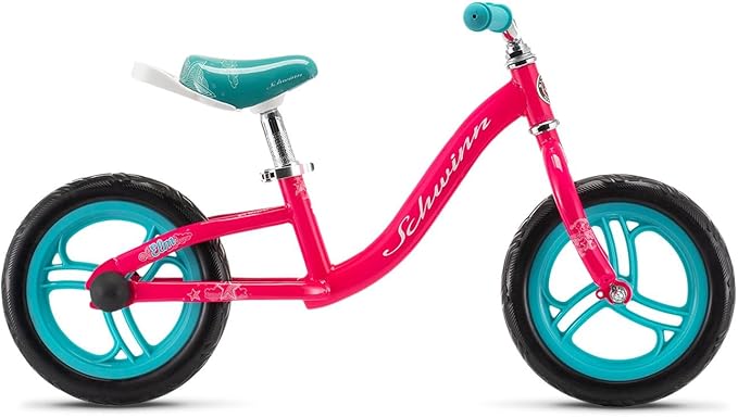 Schwinn Elm and Koen Bike or Balance Bike, 12-18 Inch Bike for Kids Ages 2-13, Black, Blue, Red, Teal, Pink or Purple, SmartStart Ergonomic Design, Adjustable Seat Grows with Child, Training Bicycle