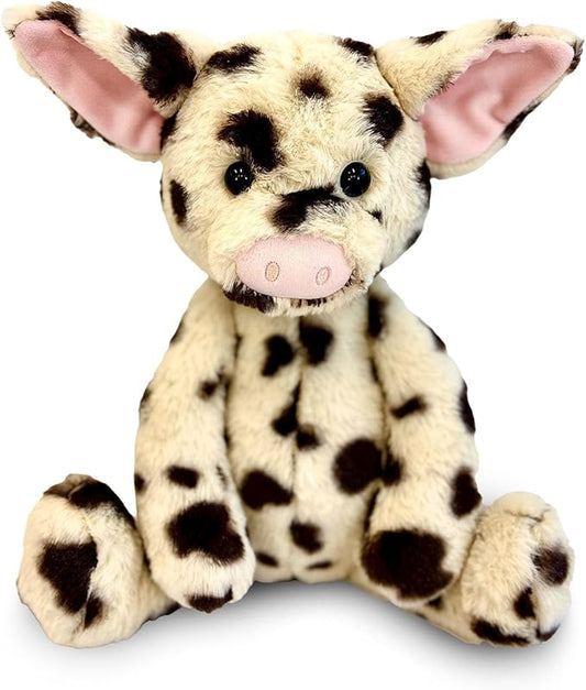 World's Softest Plush Spots Piggy, Lushee, Large, 16" Stuffed Animal for Baby, Toddler, Kids, Adults - Piggy Plush Toy-Adorable Toy Made from Kid-Friendly, Quality Materials