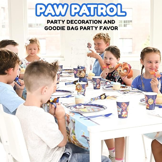 Pop Ups! Paw Patrol Lollipop Holder | Collectable Paw Patrol Toy Lollipop Case | Stocking Stuffers, Party Favors for Goodie Bags, Piñata Candy, Game Prizes | Skye & Chase Bulk Set of 12 | Lollipops Included