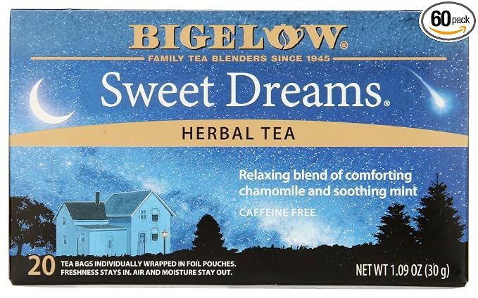 Bigelow Tea, 20 Bags - Sweet Dreams (3 Pack) 3