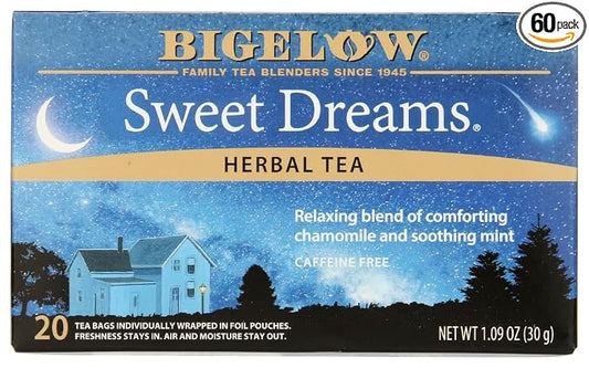 Bigelow Tea, 20 Bags - Sweet Dreams (3 Pack) 3