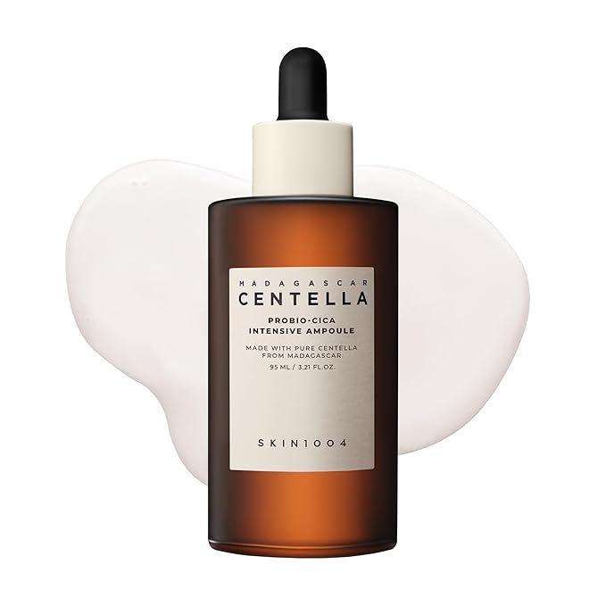 SKIN1004 Probio Cica Intensive Ampoule, Centella Serum for Face with Ceramide, Facial Serum for Nourishing & Soothing, Centella Ampoule for Skin Barrier Support, Korean Skin Care, 3.21fl.oz / 95ml