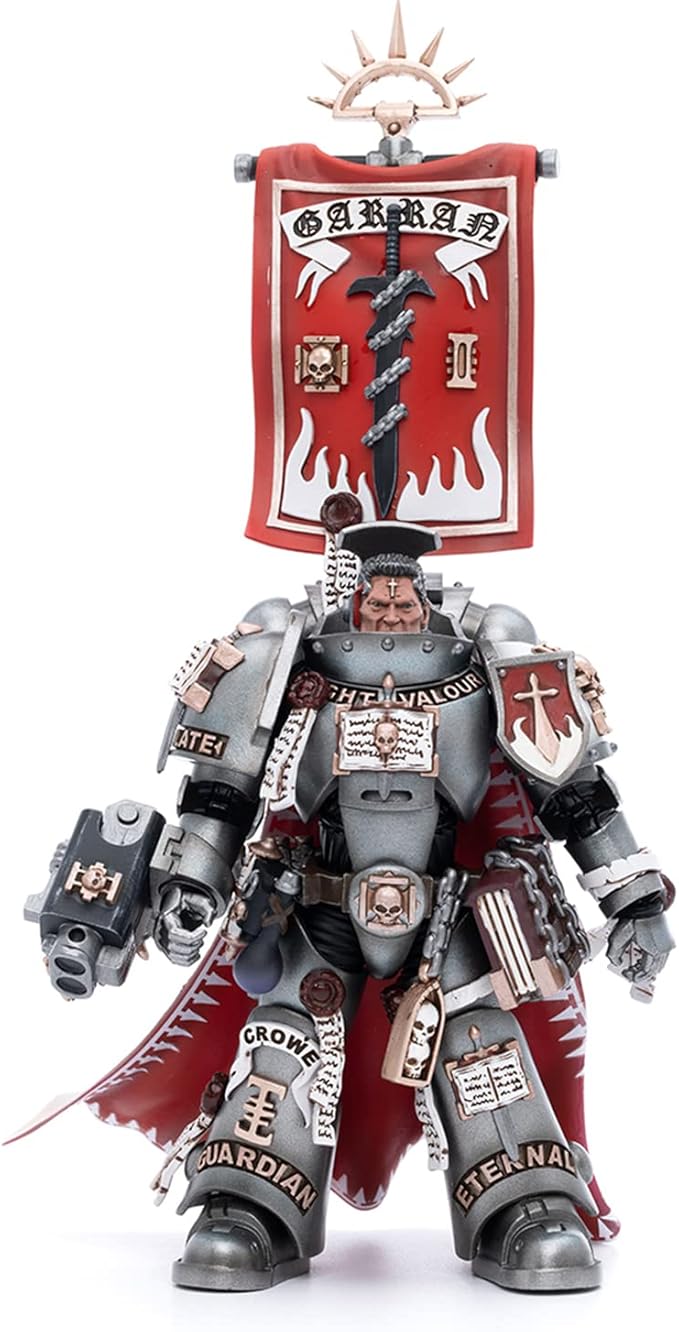 JOYTOY 1/18 Action Figures Warhammer 40k Mecha Grey Knights Castellan Crowe