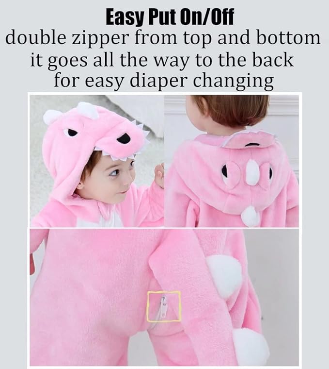 Baby Animal Costumes Unisex Toddler Outfit Halloween Dress Up Romper