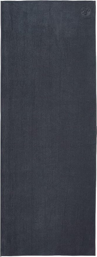 Manduka eQua Hot Yoga Mat Towel - Instant Moisture Activated Grip Ultra Soft Microfiber Quick Dry, Daily Use Ready Lightweight, Travel Friendly Mat Layer