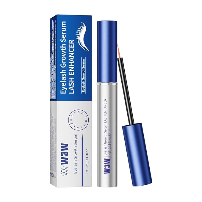 Lash Serum for Eyelash Growth- Fuller & Longer Looking Eyelashes, Eyelash Growth Serum Volumizing With Natural Formula Vegan, For Sensitive Eyes ，Vegan & Cruelty-Free-3mL