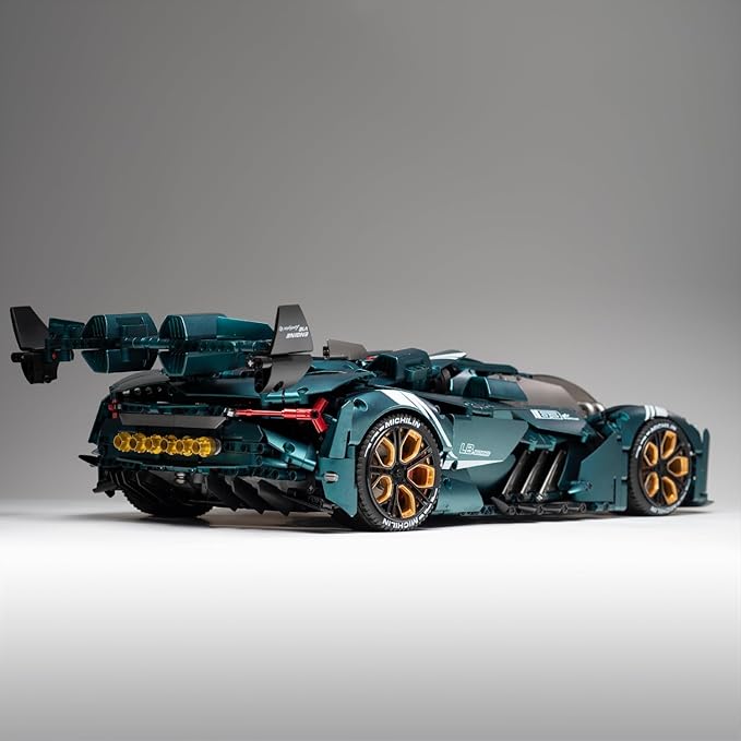 Millanio Super technic Car Model Building Kit,1:8 Scale Model and Race Engineering Toy,Adult Collectible Model Cars Kits to Build,Technic Car Sets for Adults(3446pcs)