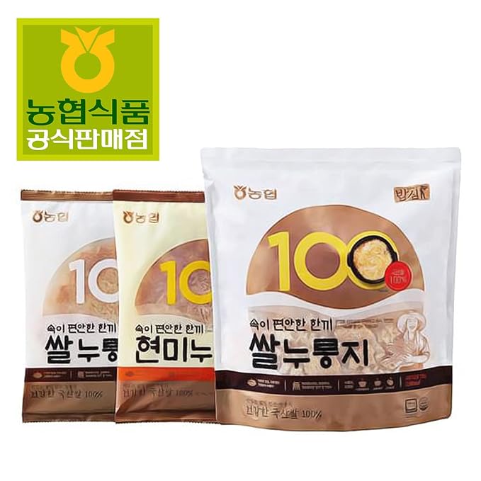 [NongHyup] Korean Scorched Rice Chips (Nurungji), Made of 100% Korean Rice, All-Natual, Organic, 농협 누룽지, 100% 한국산 쌀 (700g)