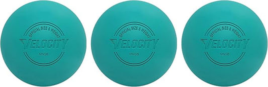 Velocity Lacrosse Balls - 1, 2, 3, 6, 12, 18, 24, 36, 60 and 120 Packs - for Practice, Official NFHS and College Approved Size