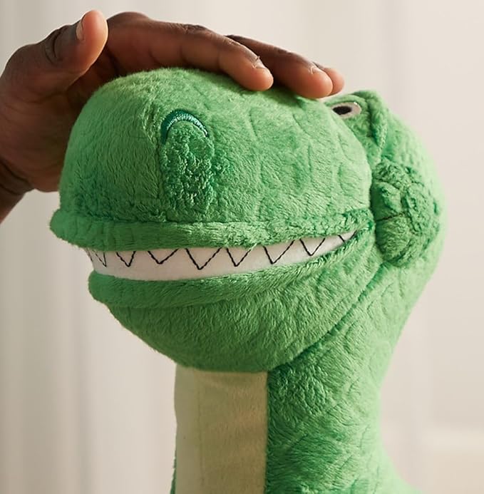 DISNEY STORE Toy Story Plush, Rex, Iconic Cuddly Toy Character with Embroidered Eyes and Soft Plush Features, Suitable for All Ages