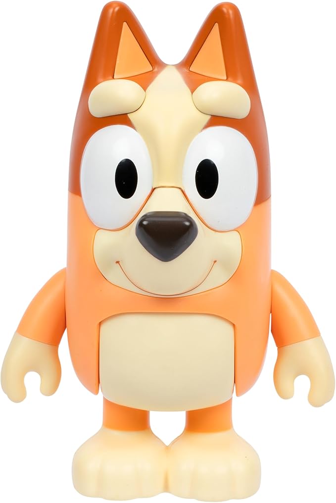Bluey Talking Bingo Chat Mates Toy, Articulated, Talking Kids Toy with 10 Iconic Phrases, Interactive Play Figure Toys for Kids, Ages 3+