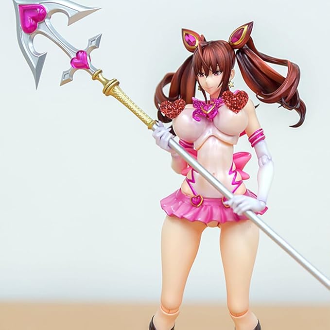 Kuramoto Erika Anime Figures Super Movable Action Figure 6.69" Interchangeable Parts Original Painting Figure Statue Desktop Collections