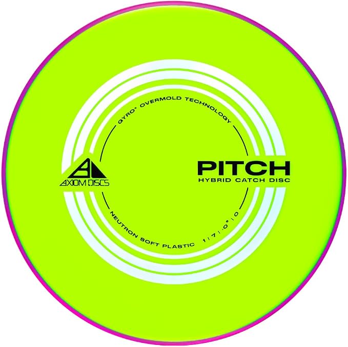 Axiom Discs Neutron Pitch (Soft) Disc Golf Hybrid Catch Disc (Colors May Vary)