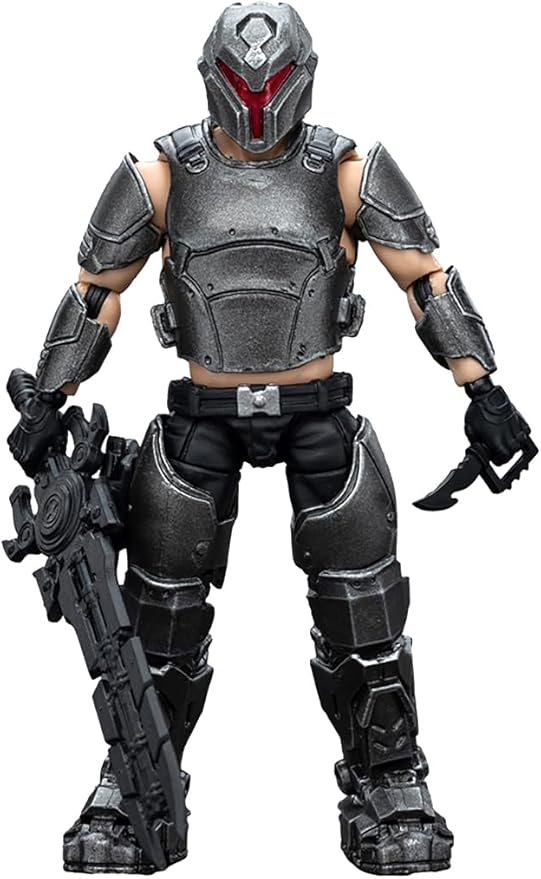 JOYTOY 1/18 Action Figure - Army Builder Promotion Pack Figure 24 -Jetpack Mercenary ABS & PVC, Perfect for Collectors & Decor - 4.1 Inch, 3.49 OZ (JT9701)