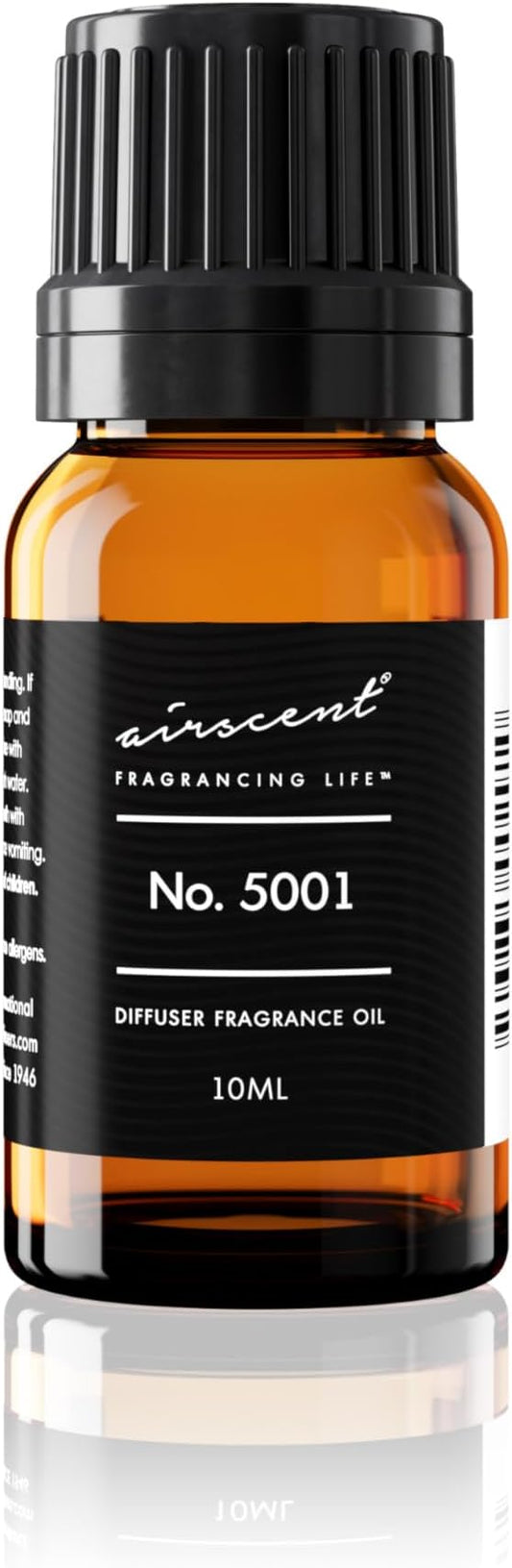 AirScent Bac. Rouge Inspired Diffuser Oil No. 5001 - Perfume Dupe - 10 mL | Premium Fragrance Oil for Ultrasonic and Waterless Diffusers and Crafting - 0.34 fl oz Glass Dropper Bottle