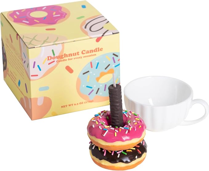Doughnut Dessert Scented Vegetable Candle