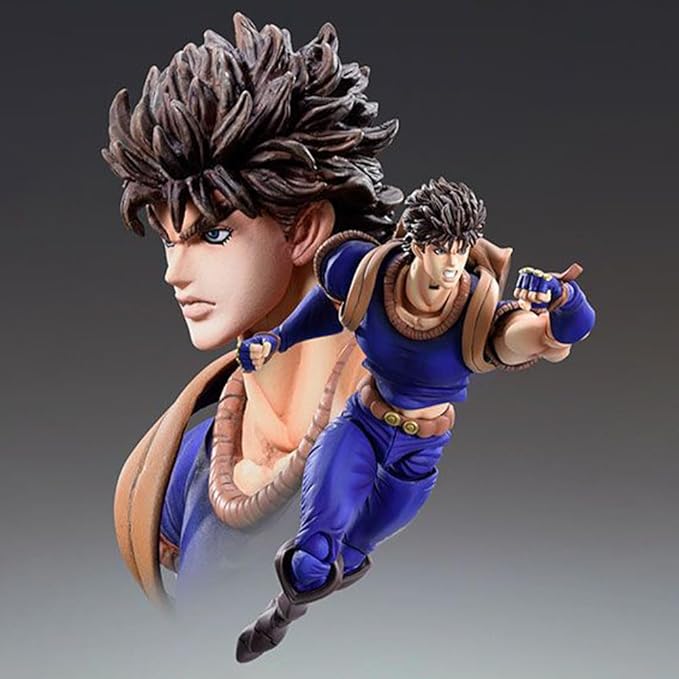 JJBA Action Figures Jonathan Joestar Statue Movable Joints 6.69" JJBA Super Action Statue Anime Figurine Models Desktop Decoration Collectibles Gift