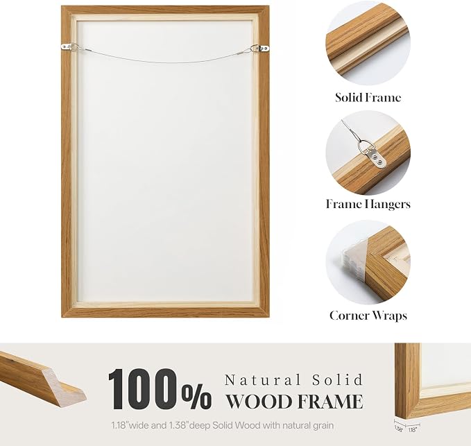 Large Framed Neutral Wabi Sabi Abstract Wall Art, Long Vertical 60x20 In | Beige brown modern organic picture, Canvas prints, Wood frame, Minimalist artwork, Wall decor for hallway living room bedroom
