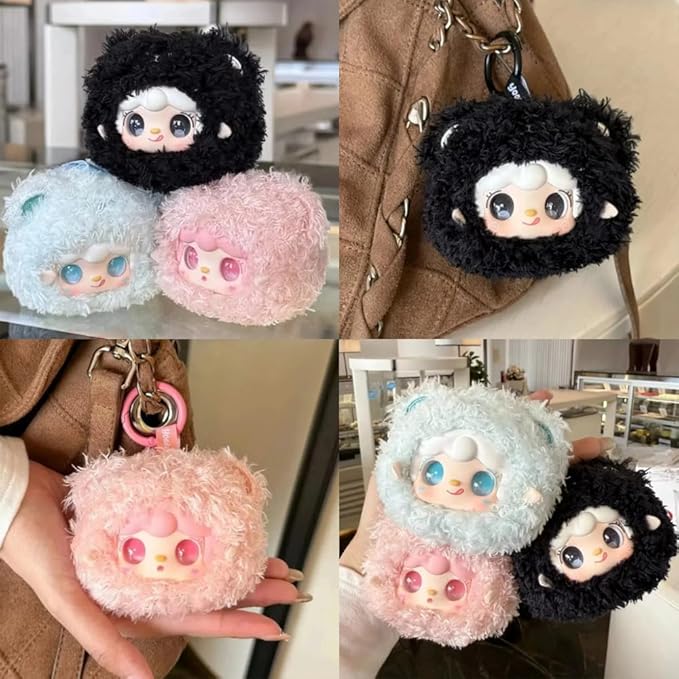 Yooki V9 Little Bear Series Plush Blind Box (1 of 10 Possible Styles) Cute Figures Collectible Toys Birthday Gifts (1Pc-Blind Box)
