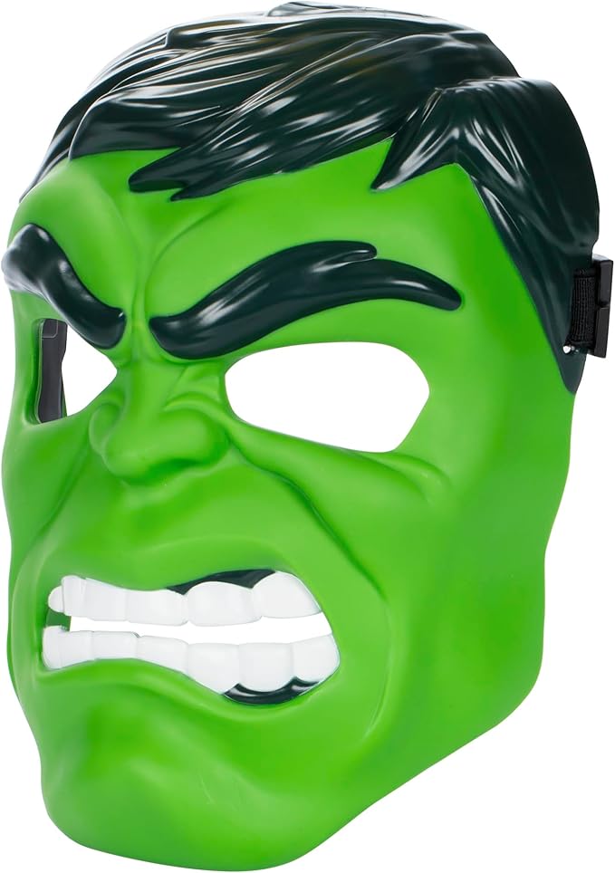 Marvel Avengers Hero Mask Multipack, Iron Man & Hulk Mask 2-Pack, Super Hero Roleplay Toys for Kids Ages 5 and Up (Amazon Exclusive)