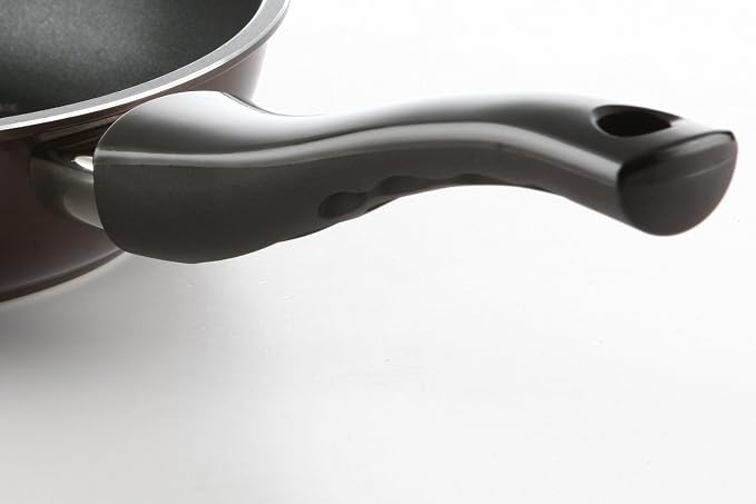 TECHEF - Blooming Flower Frying Pan, with Teflon Platinum Non-Stick Coating (PFOA Free) / Ceramic Coated Outside/Induction Ready (20 cm (8 in))