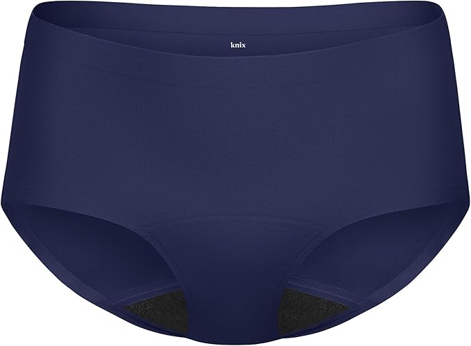 KNIX Women Leakproof Period Underwear Boyshort – Heavy Flow Protection, Absorbs 4–7 Super Tampons