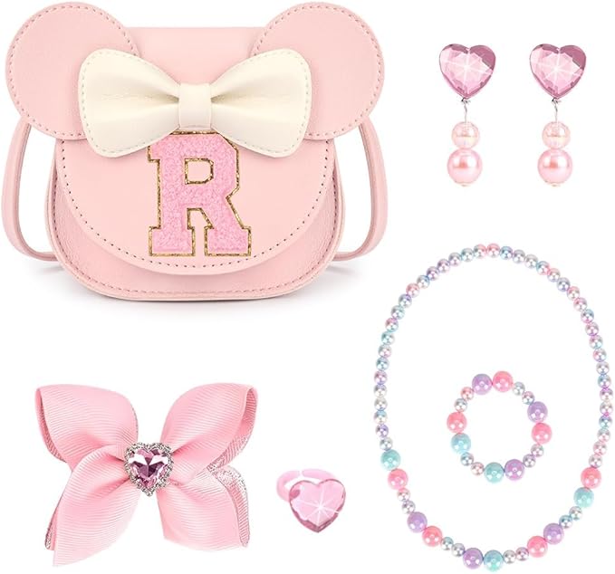 mibasies Toddler Purse Gifts for Girls: 3 Year Old Girl Gifts, Mouse Toys Purse Set