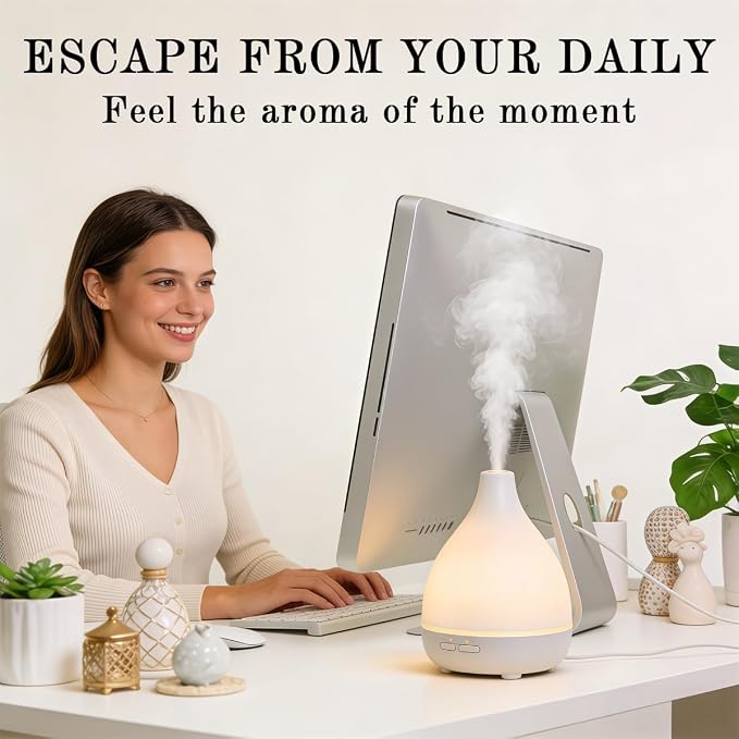 Gardenia Essential Oil Gardenia Oil for Aroma Diffuser,Humidifier,Home Fragrance,Cleaning,Body Care,Massage,Yoga,DIY Candle,DIY Soap CosmicVeil（Gardenia，16 Fl Oz (Pack of 1)）
