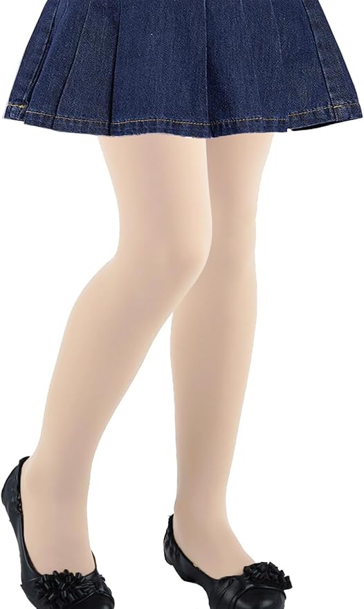 CHUNG Girls Footed Tights Light Weight Stretchy 60D Multi Candy Color Stage Play Costumes 2-12Y