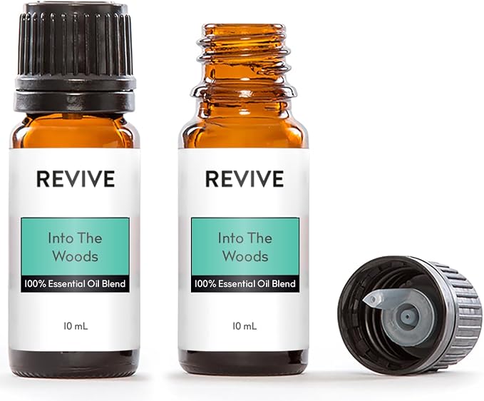 Into the Woods Essential Oil Blend by Revive Essential Oils - 100% Pure Therapeutic Grade, for Diffuser, Humidifier, Massage, Aromatherapy, Skin & Hair Care