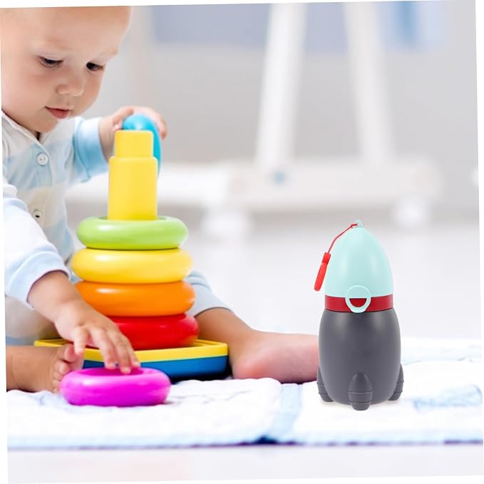 Toddmomy Compact Travel Potty Portable Urinal Emergency Toilet Pee Bottle Cup for Toddlers Potty Training Seat