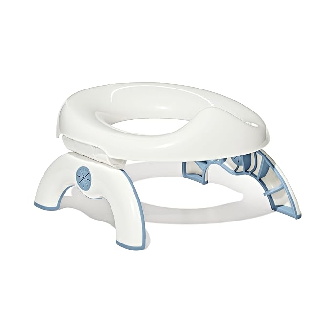 OXO Tot 2-in-1 Go Portable Potty with Travel Bag, Travel Potty Seat for Toddler - Dusk