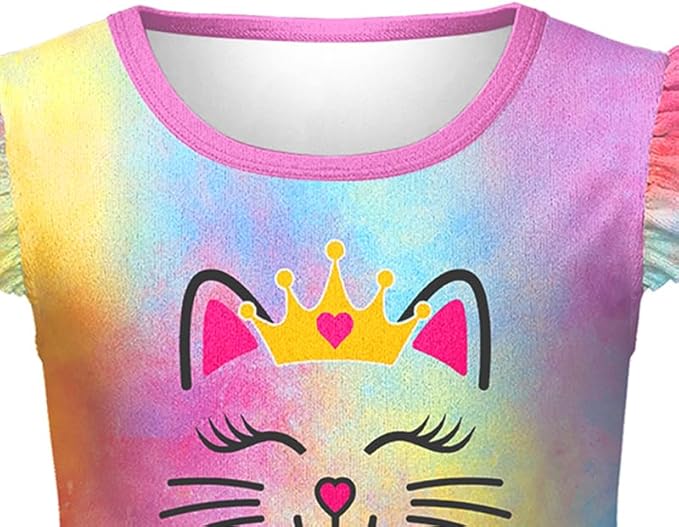 LQSZ Doll and Girl Matching Princess Dress Outfits for Girls and 18" Matching Doll and Girl Clothes