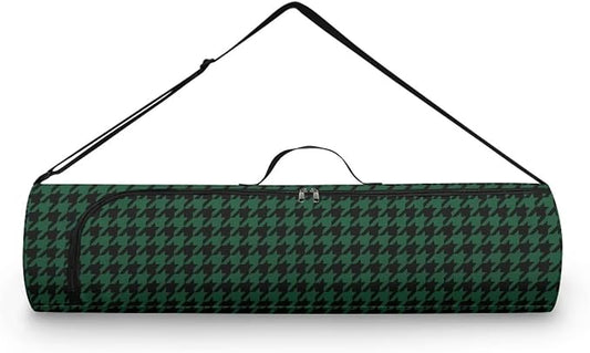 Yoga Mat Bag with Adjustable Shoulder Strap and Handle Zipper, 30in Wide x 6.3in Diameter for Yoga Mat Storage