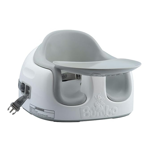 Bumbo 3-in-1 Multi-Seat for 6 to 36 Months, Travel Baby Feeding & Play Floor Seat, All-in-One Portable Booster with Tray & Toddler High Chair, Monsoon