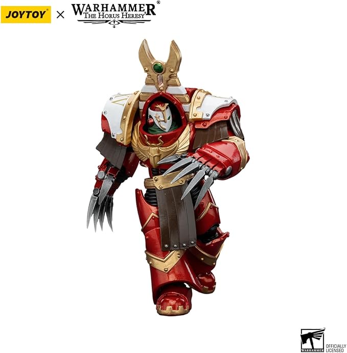 JOYTOY Warhammer 40K Thousand sons 5.35in Sekhmet Terminator Cabal Sekhmet with Lightning Claws 1:18 Scale Action Figure Mecha Joy Toy Collection Model