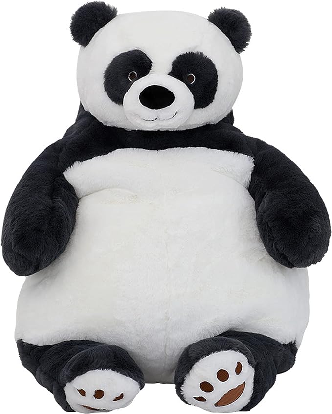 Panda Weighted Stuffed Animals, 21.5" 5.2 lbs Weighted Panda Plush Large Weighted Plush Animal Toy Pillow Gifts for Boys and Girls