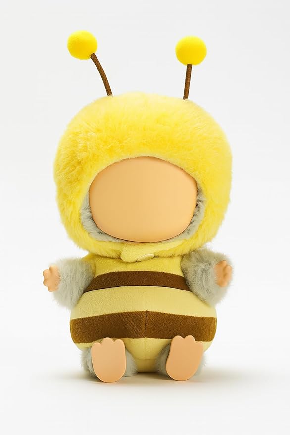 17cm Doll Clothes – Fluffy & Cute Outfits for Designer Dolls | Soft Costumes - Bumblebee