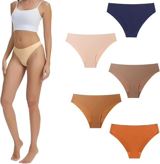 Invisible Camel Toe Thong for Women No Show Panties Panty Liners Seamless Workout Concealer Underwear