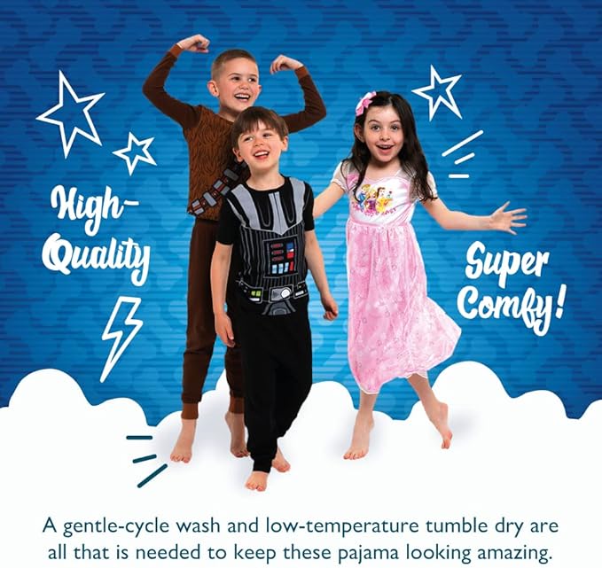 Nickelodeon boys Paw Patrol | Baby Shark 2-piece Loose-fit Pajama Set, Soft & Cute for Kids
