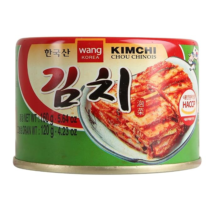 Wang Korean Roasted Seaweed Snack,Canned Kimchi