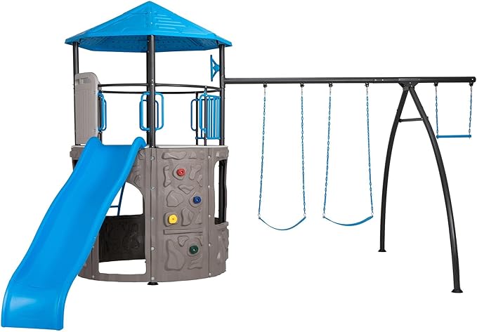 Lifetime Adventure Tower Swing Set Playset