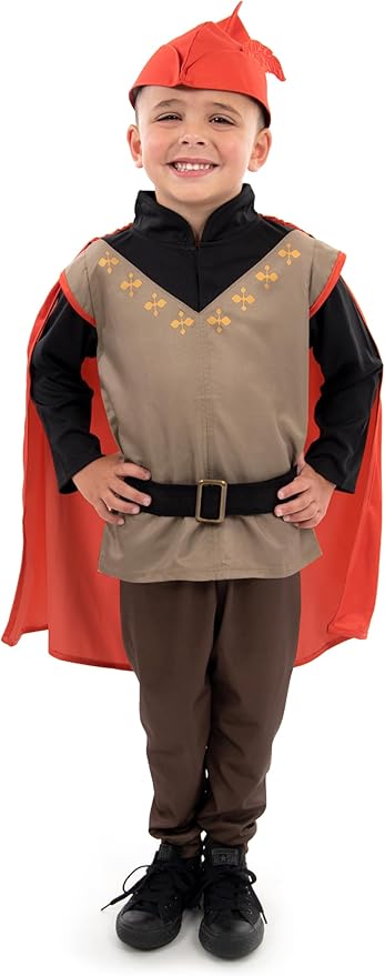 Little Adventures True Love Prince Dress Up Costume - Machine Washable Child Pretend Play and Party Costume