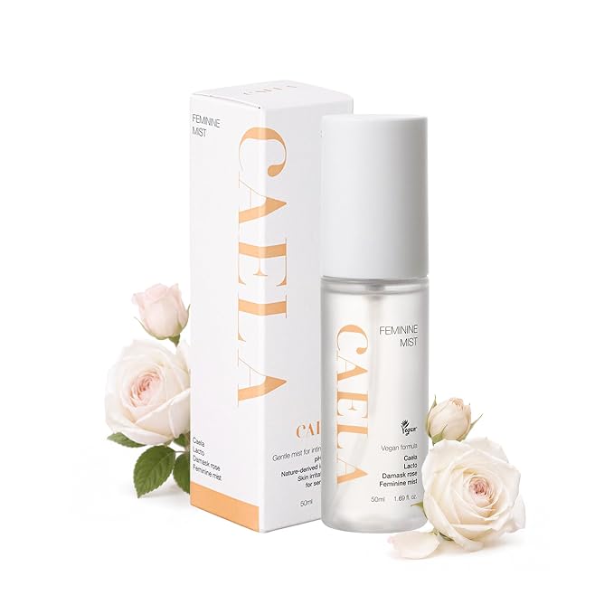 CAELA Feminine Spray, pH-Balanced Care for Intimate Area, Odor Control, Daily Freshness & Hydration, Triple Lactobacillus Ferment Complex, Travel Essential for Women, Gym & Daily Care, 1.69 Fl Oz