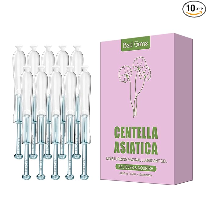 Vaginal Moisturizer - Intimate Moisturizing Feminine Lube Injector for Women's Dryness- Disposable Prefilled Massage Gel (10 Pcs)