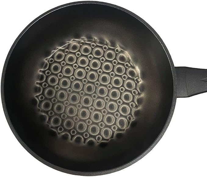 10"(26cm) 3D Diamond Coating Nonstick Frying Pan Wok, 3.25" Depth -MADE IN KOREA