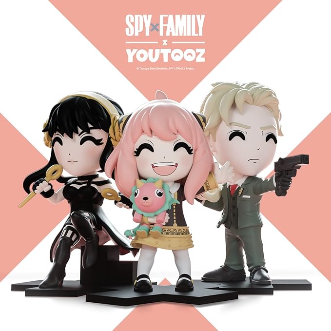 Youtooz Spy x Family Anya Forger 4.3" Vinyl Figure, Collectible Anya Forger with Chimera from Spy x Family